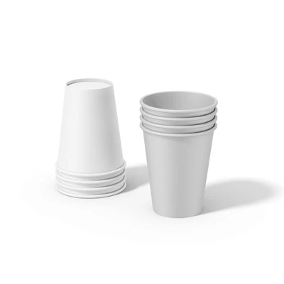 Plastic gratis papieren bekers